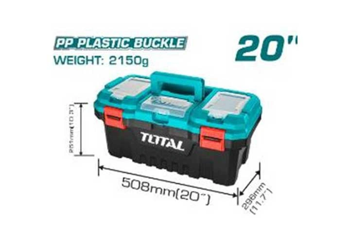 Th&ugrave;ng đựng đồ nghề kh&oacute;a nhựa 20inch Total TPBX0201