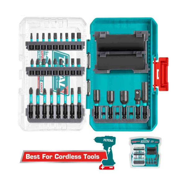 Bộ 33 đầu tuýp và mũi vít Total TACSDL63306