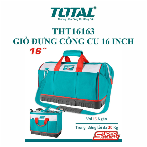 T&uacute;i đựng đồ nghề 16'' Total THT16163